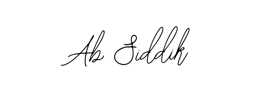 Make a beautiful signature design for name Ab Siddik. Use this online signature maker to create a handwritten signature for free. Ab Siddik signature style 12 images and pictures png