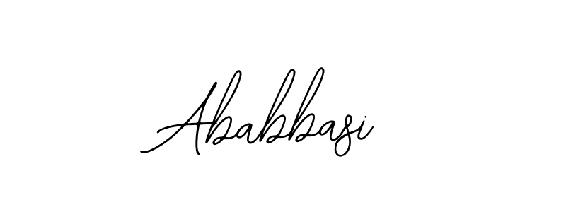 How to Draw Ababbasi signature style? Bearetta-2O07w is a latest design signature styles for name Ababbasi. Ababbasi signature style 12 images and pictures png