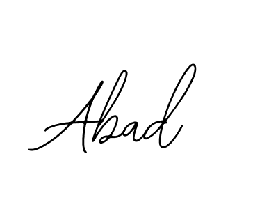 The best way (Bearetta-2O07w) to make a short signature is to pick only two or three words in your name. The name Abad include a total of six letters. For converting this name. Abad signature style 12 images and pictures png