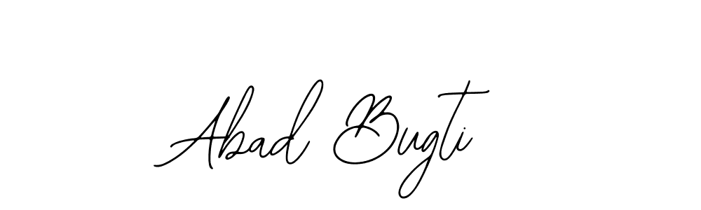 Also You can easily find your signature by using the search form. We will create Abad Bugti name handwritten signature images for you free of cost using Bearetta-2O07w sign style. Abad Bugti signature style 12 images and pictures png