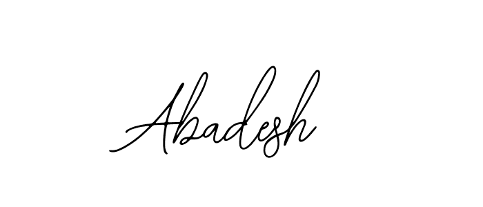 The best way (Bearetta-2O07w) to make a short signature is to pick only two or three words in your name. The name Abadesh include a total of six letters. For converting this name. Abadesh signature style 12 images and pictures png