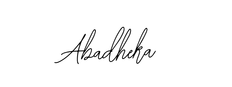 Similarly Bearetta-2O07w is the best handwritten signature design. Signature creator online .You can use it as an online autograph creator for name Abadheka. Abadheka signature style 12 images and pictures png