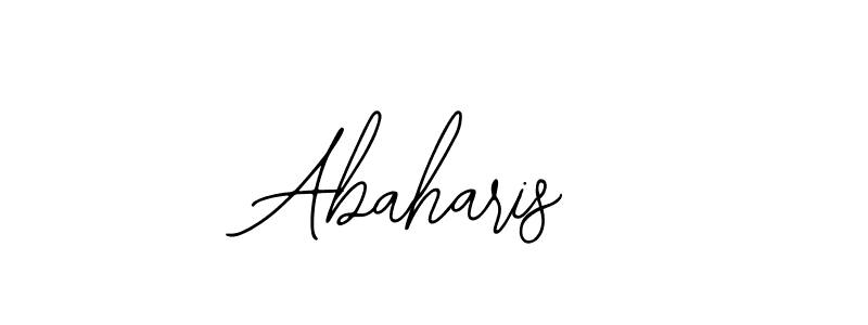 Abaharis stylish signature style. Best Handwritten Sign (Bearetta-2O07w) for my name. Handwritten Signature Collection Ideas for my name Abaharis. Abaharis signature style 12 images and pictures png