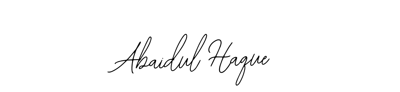 Bearetta-2O07w is a professional signature style that is perfect for those who want to add a touch of class to their signature. It is also a great choice for those who want to make their signature more unique. Get Abaidul Haque name to fancy signature for free. Abaidul Haque signature style 12 images and pictures png