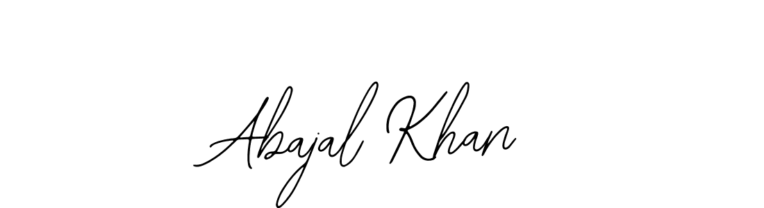 Create a beautiful signature design for name Abajal Khan. With this signature (Bearetta-2O07w) fonts, you can make a handwritten signature for free. Abajal Khan signature style 12 images and pictures png