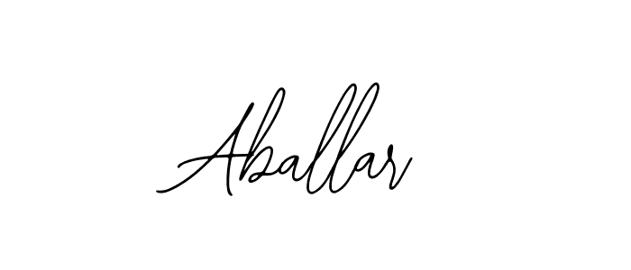 Make a beautiful signature design for name Aballar. With this signature (Bearetta-2O07w) style, you can create a handwritten signature for free. Aballar signature style 12 images and pictures png