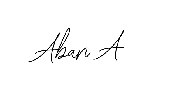 Similarly Bearetta-2O07w is the best handwritten signature design. Signature creator online .You can use it as an online autograph creator for name Aban A. Aban A signature style 12 images and pictures png