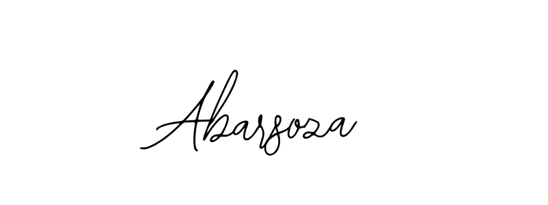 Bearetta-2O07w is a professional signature style that is perfect for those who want to add a touch of class to their signature. It is also a great choice for those who want to make their signature more unique. Get Abarsoza name to fancy signature for free. Abarsoza signature style 12 images and pictures png