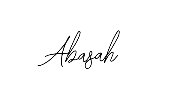 Use a signature maker to create a handwritten signature online. With this signature software, you can design (Bearetta-2O07w) your own signature for name Abasah. Abasah signature style 12 images and pictures png