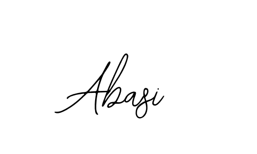 How to make Abasi name signature. Use Bearetta-2O07w style for creating short signs online. This is the latest handwritten sign. Abasi signature style 12 images and pictures png