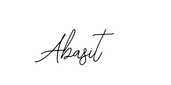 Use a signature maker to create a handwritten signature online. With this signature software, you can design (Bearetta-2O07w) your own signature for name Abasit. Abasit signature style 12 images and pictures png