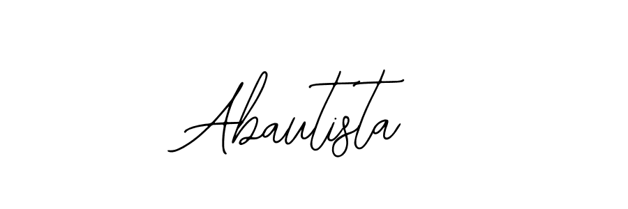 Use a signature maker to create a handwritten signature online. With this signature software, you can design (Bearetta-2O07w) your own signature for name Abautista. Abautista signature style 12 images and pictures png