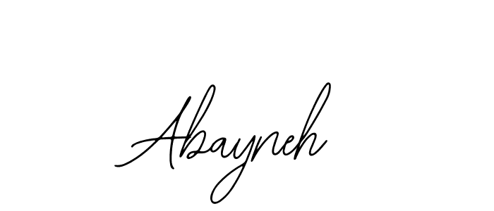 You can use this online signature creator to create a handwritten signature for the name Abayneh. This is the best online autograph maker. Abayneh signature style 12 images and pictures png