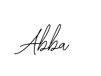 The best way (Bearetta-2O07w) to make a short signature is to pick only two or three words in your name. The name Abba include a total of six letters. For converting this name. Abba signature style 12 images and pictures png