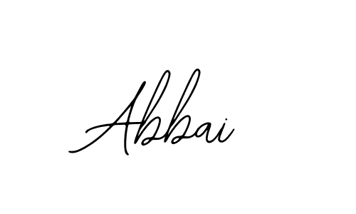 You should practise on your own different ways (Bearetta-2O07w) to write your name (Abbai) in signature. don't let someone else do it for you. Abbai signature style 12 images and pictures png