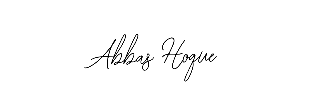 Also we have Abbas Hoque name is the best signature style. Create professional handwritten signature collection using Bearetta-2O07w autograph style. Abbas Hoque signature style 12 images and pictures png