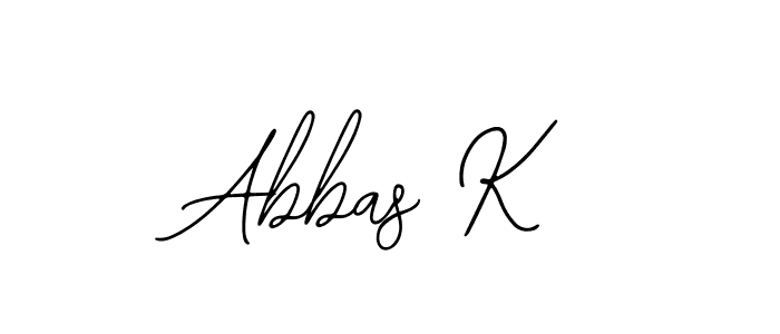 if you are searching for the best signature style for your name Abbas K. so please give up your signature search. here we have designed multiple signature styles  using Bearetta-2O07w. Abbas K signature style 12 images and pictures png