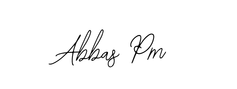 How to Draw Abbas Pm signature style? Bearetta-2O07w is a latest design signature styles for name Abbas Pm. Abbas Pm signature style 12 images and pictures png