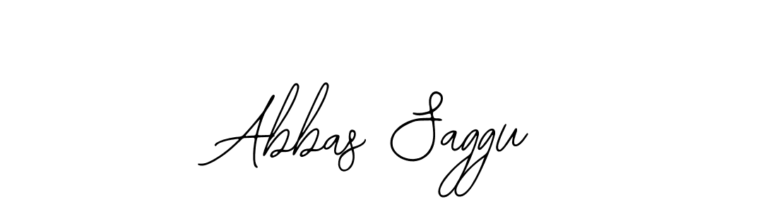 It looks lik you need a new signature style for name Abbas Saggu. Design unique handwritten (Bearetta-2O07w) signature with our free signature maker in just a few clicks. Abbas Saggu signature style 12 images and pictures png