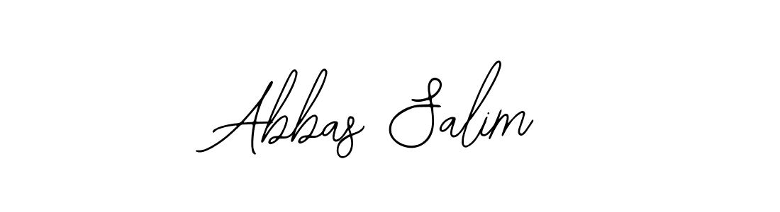 Design your own signature with our free online signature maker. With this signature software, you can create a handwritten (Bearetta-2O07w) signature for name Abbas Salim. Abbas Salim signature style 12 images and pictures png