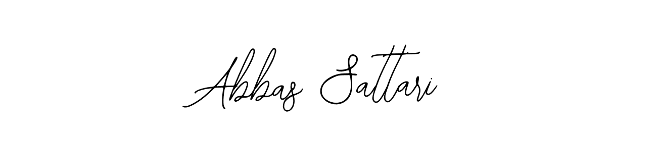 Use a signature maker to create a handwritten signature online. With this signature software, you can design (Bearetta-2O07w) your own signature for name Abbas Sattari. Abbas Sattari signature style 12 images and pictures png