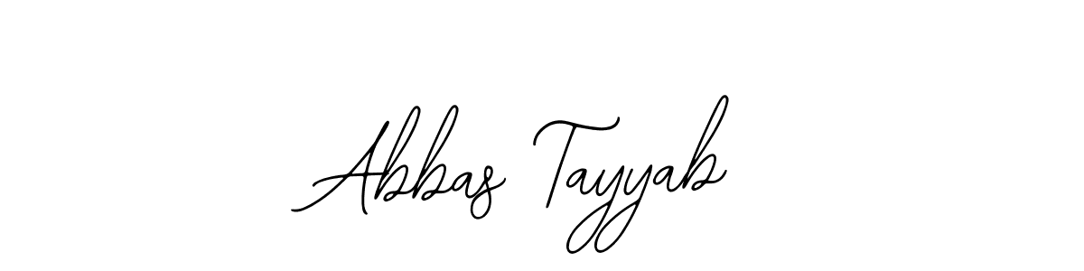 Abbas Tayyab stylish signature style. Best Handwritten Sign (Bearetta-2O07w) for my name. Handwritten Signature Collection Ideas for my name Abbas Tayyab. Abbas Tayyab signature style 12 images and pictures png