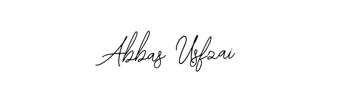 You should practise on your own different ways (Bearetta-2O07w) to write your name (Abbas Usfzai) in signature. don't let someone else do it for you. Abbas Usfzai signature style 12 images and pictures png