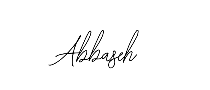 The best way (Bearetta-2O07w) to make a short signature is to pick only two or three words in your name. The name Abbaseh include a total of six letters. For converting this name. Abbaseh signature style 12 images and pictures png