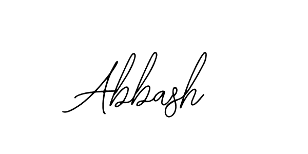 Design your own signature with our free online signature maker. With this signature software, you can create a handwritten (Bearetta-2O07w) signature for name Abbash. Abbash signature style 12 images and pictures png