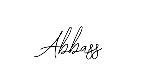 You should practise on your own different ways (Bearetta-2O07w) to write your name (Abbass) in signature. don't let someone else do it for you. Abbass signature style 12 images and pictures png