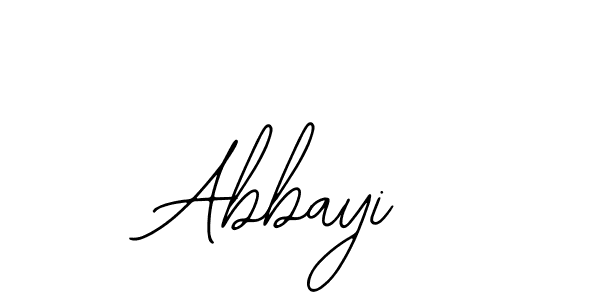 How to make Abbayi signature? Bearetta-2O07w is a professional autograph style. Create handwritten signature for Abbayi name. Abbayi signature style 12 images and pictures png