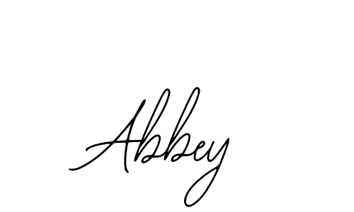 Design your own signature with our free online signature maker. With this signature software, you can create a handwritten (Bearetta-2O07w) signature for name Abbey. Abbey signature style 12 images and pictures png