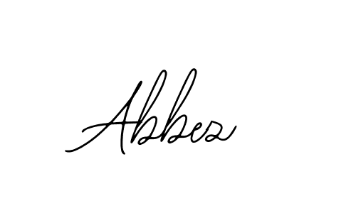 The best way (Bearetta-2O07w) to make a short signature is to pick only two or three words in your name. The name Abbez include a total of six letters. For converting this name. Abbez signature style 12 images and pictures png