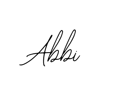 The best way (Bearetta-2O07w) to make a short signature is to pick only two or three words in your name. The name Abbi include a total of six letters. For converting this name. Abbi signature style 12 images and pictures png