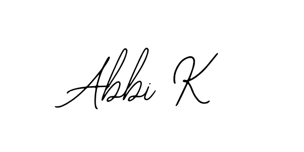 How to make Abbi K signature? Bearetta-2O07w is a professional autograph style. Create handwritten signature for Abbi K name. Abbi K signature style 12 images and pictures png