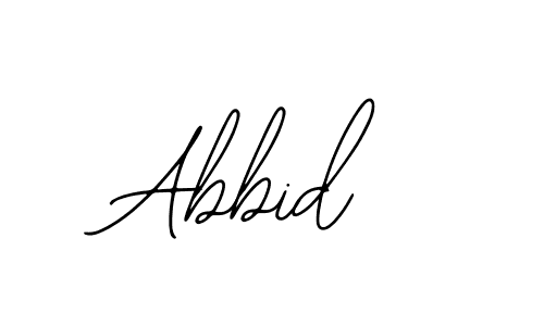 Abbid stylish signature style. Best Handwritten Sign (Bearetta-2O07w) for my name. Handwritten Signature Collection Ideas for my name Abbid. Abbid signature style 12 images and pictures png