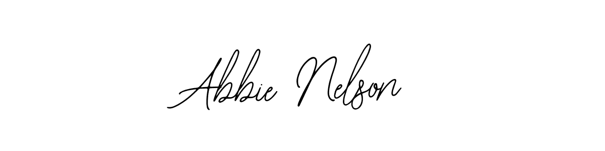 Use a signature maker to create a handwritten signature online. With this signature software, you can design (Bearetta-2O07w) your own signature for name Abbie Nelson. Abbie Nelson signature style 12 images and pictures png