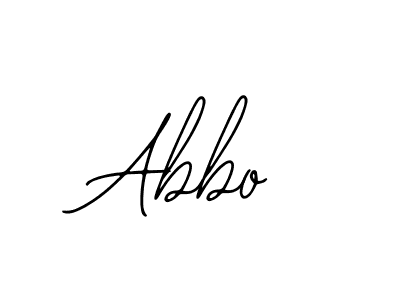 The best way (Bearetta-2O07w) to make a short signature is to pick only two or three words in your name. The name Abbo include a total of six letters. For converting this name. Abbo signature style 12 images and pictures png