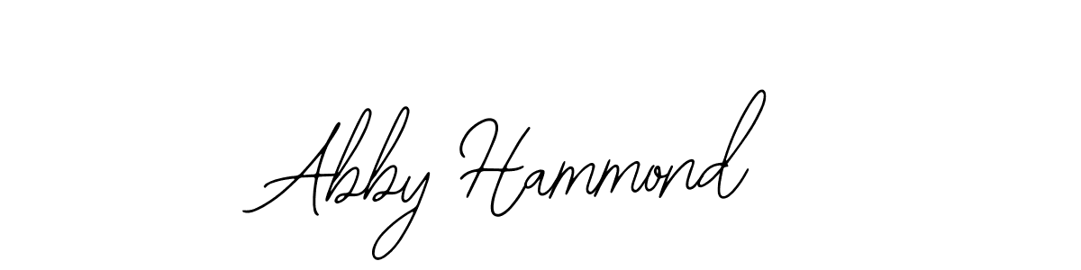 How to make Abby Hammond name signature. Use Bearetta-2O07w style for creating short signs online. This is the latest handwritten sign. Abby Hammond signature style 12 images and pictures png