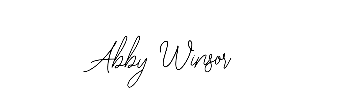 The best way (Bearetta-2O07w) to make a short signature is to pick only two or three words in your name. The name Abby Winsor include a total of six letters. For converting this name. Abby Winsor signature style 12 images and pictures png