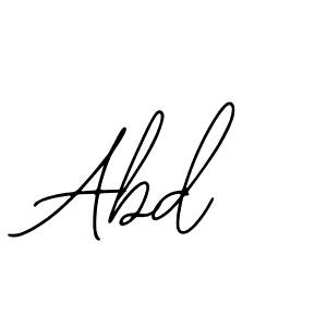 It looks lik you need a new signature style for name Abd. Design unique handwritten (Bearetta-2O07w) signature with our free signature maker in just a few clicks. Abd signature style 12 images and pictures png