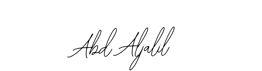 Use a signature maker to create a handwritten signature online. With this signature software, you can design (Bearetta-2O07w) your own signature for name Abd Aljalil. Abd Aljalil signature style 12 images and pictures png