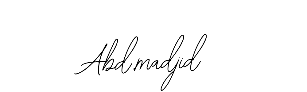 You can use this online signature creator to create a handwritten signature for the name Abd.madjid. This is the best online autograph maker. Abd.madjid signature style 12 images and pictures png