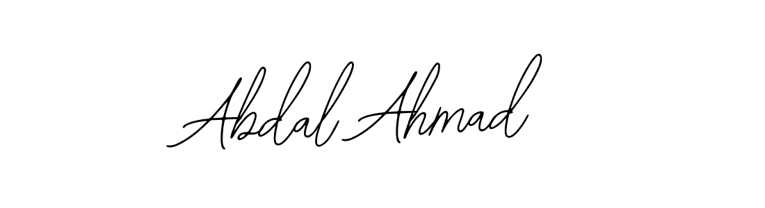 Make a beautiful signature design for name Abdal Ahmad. Use this online signature maker to create a handwritten signature for free. Abdal Ahmad signature style 12 images and pictures png