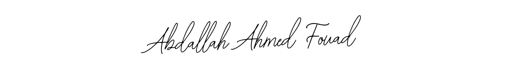 Also we have Abdallah Ahmed Fouad name is the best signature style. Create professional handwritten signature collection using Bearetta-2O07w autograph style. Abdallah Ahmed Fouad signature style 12 images and pictures png