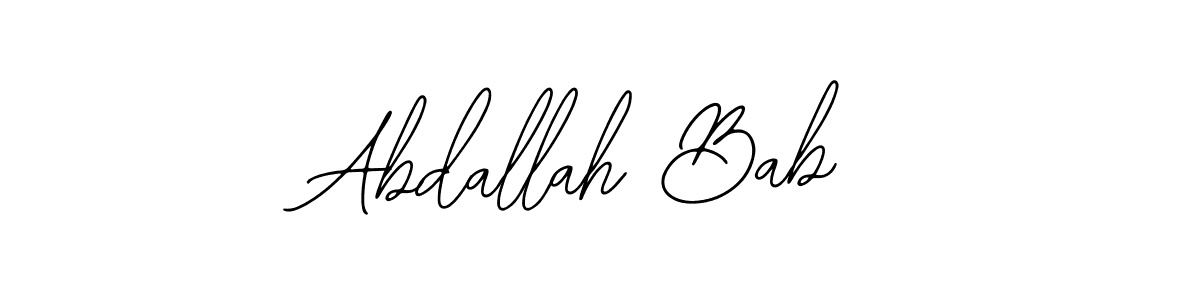 Create a beautiful signature design for name Abdallah Bab. With this signature (Bearetta-2O07w) fonts, you can make a handwritten signature for free. Abdallah Bab signature style 12 images and pictures png