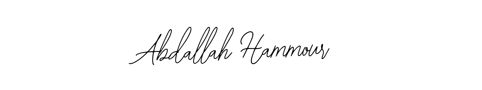 How to make Abdallah Hammour name signature. Use Bearetta-2O07w style for creating short signs online. This is the latest handwritten sign. Abdallah Hammour signature style 12 images and pictures png