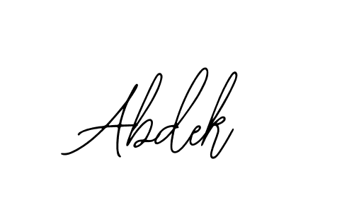 Once you've used our free online signature maker to create your best signature Bearetta-2O07w style, it's time to enjoy all of the benefits that Abdek name signing documents. Abdek signature style 12 images and pictures png