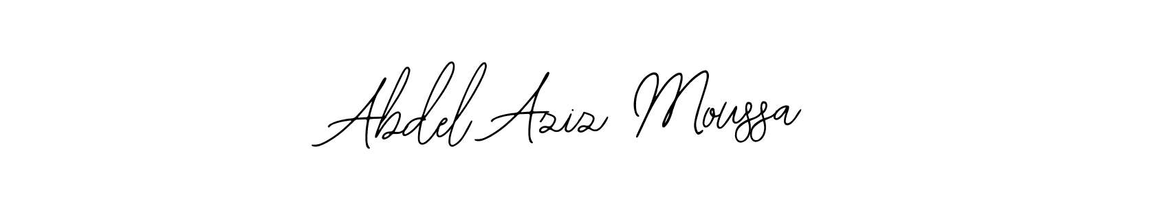 Make a short Abdel Aziz Moussa signature style. Manage your documents anywhere anytime using Bearetta-2O07w. Create and add eSignatures, submit forms, share and send files easily. Abdel Aziz Moussa signature style 12 images and pictures png