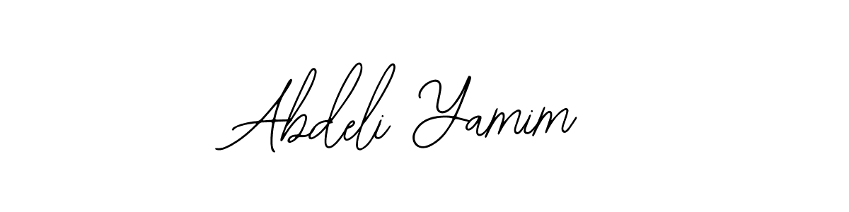 Also You can easily find your signature by using the search form. We will create Abdeli Yamim name handwritten signature images for you free of cost using Bearetta-2O07w sign style. Abdeli Yamim signature style 12 images and pictures png